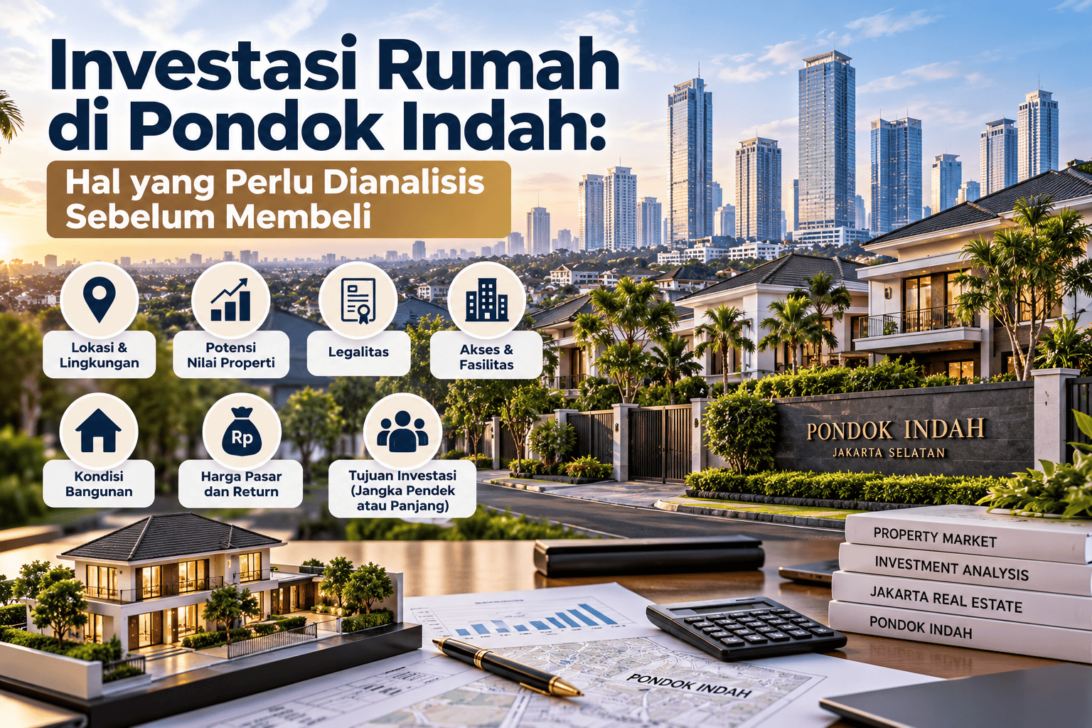 Investasi Rumah di Pondok Indah Hal yang Perlu Dianalisis Sebelum Membeli